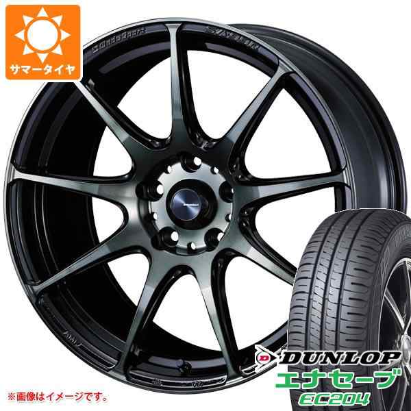 サマータイヤ 165/65R15 81S ダンロップ エナセーブ EC204 ウェッズスポーツ SA-99R 5.0-15  タイヤホイール4本セットの通販はau PAY マーケット - タイヤ1番 | au PAY マーケット－通販サイト