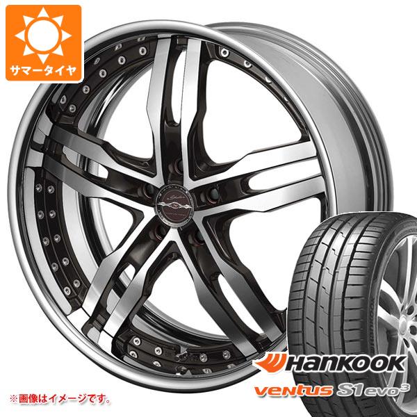 サマータイヤ 245/40R19 (98Y) XL ハンコック ベンタス S1 エボ3 K127 シャレン XF-55 8.0-19 タイヤホイール4本セット 148,100円