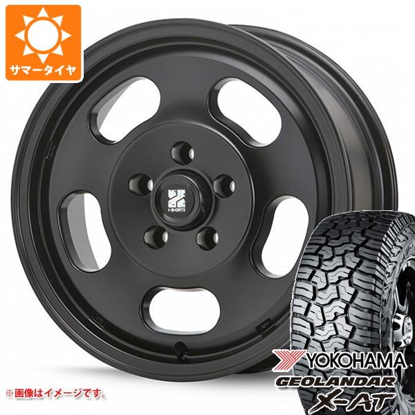 RAV4 50系用 サマータイヤ ヨコハマ ジオランダー X-AT G016 LT235/70R16 104/101Q ブラックレター MLJ エクストリームJ Dスロット 6.5-16 タイヤホイール4本セットの通販は