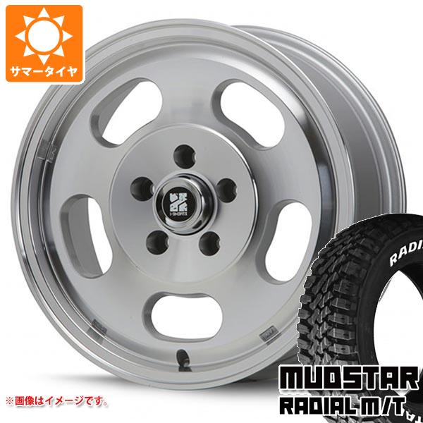 T31エクストレイル用 サマータイヤ マッドスター ラジアル M/T 225/70R16 103S ホワイトレター MLJ エクストリームJ Dスロット 6.5-16 タの通販は