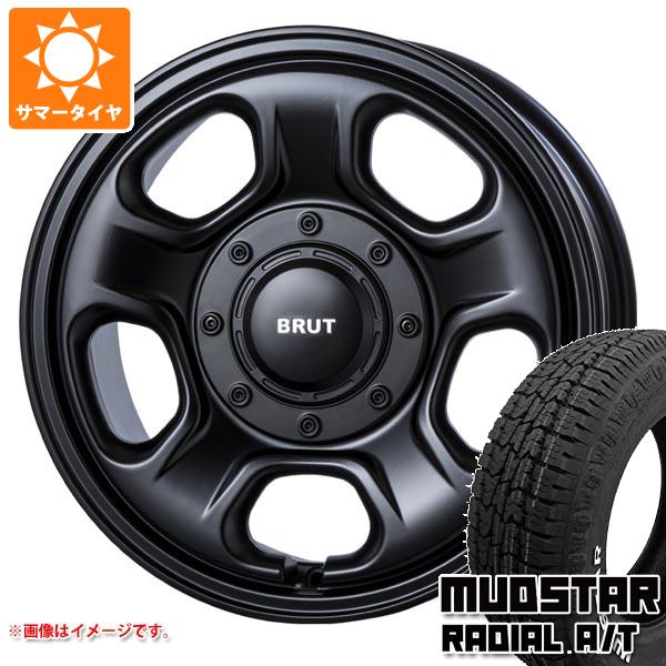 T31エクストレイル用 サマータイヤ マッドスター ラジアル A/T 215/65R16C 109/107L ホワイトレター ブルート BR-33 6.5-16 タイヤホイーの通販は