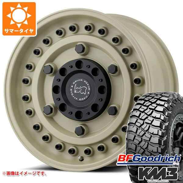 ジープ ラングラー JK/JL系用 サマータイヤ BFグッドリッチ マッドテレーンT/A KM3 LT265/70R17 121/118Q  ブラックライノ アーモリー タの通販はau PAY マーケット - タイヤ1番 | au PAY マーケット－通販サイト