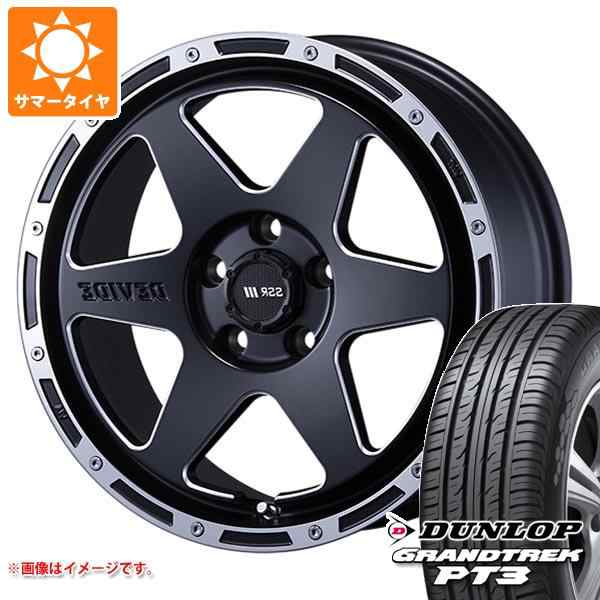 RAV4 50系用 サマータイヤ ダンロップ グラントレック PT3 225/65R17 102H SSR ディバイド TR-6 7.0-17 タイヤホイール4本セット|au PAY マーケット