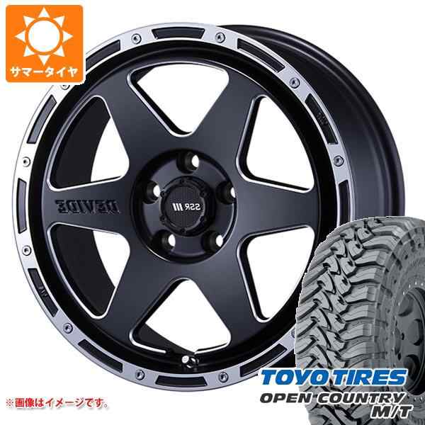 RAV4 50系用 サマータイヤ トーヨー オープンカントリー M/T LT225/75R16 103/100Q ホワイトレター SSR ディバイド TR-6 7.0-16 タイヤホ|au PAY マーケット