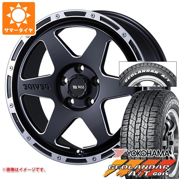 サマータイヤ 215/65R16 109/107S ヨコハマ ジオランダー A/T G015 ホワイトレター SSR ディバイド TR-6 7.0-16 タイヤホイール4本セット