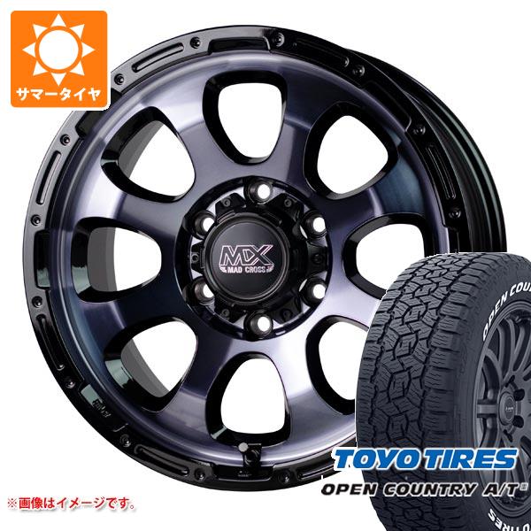 5本セット FJクルーザー 10系用 サマータイヤ トーヨー オープンカントリー A/T3 LT285/70R17 ホワイトレター バレーノ オフロードスタイル 8.0-17