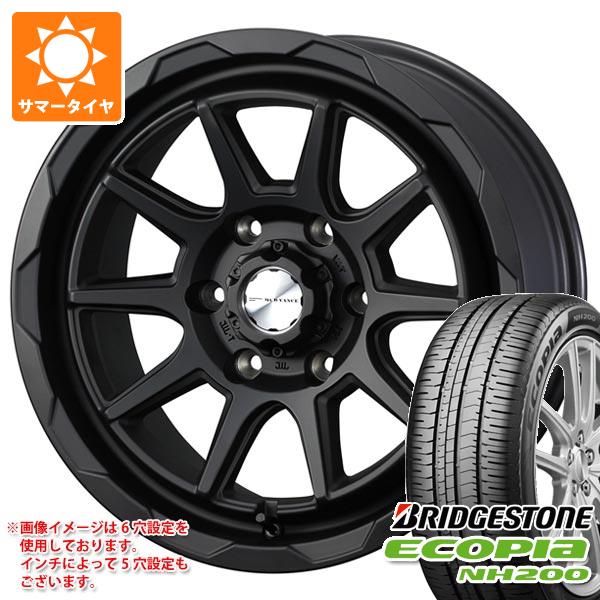 サマータイヤ 205/65R16 95H ブリヂストン エコピア NH200 マッドヴァンス06 7.0-16 タイヤホイール4本セットの通販は
