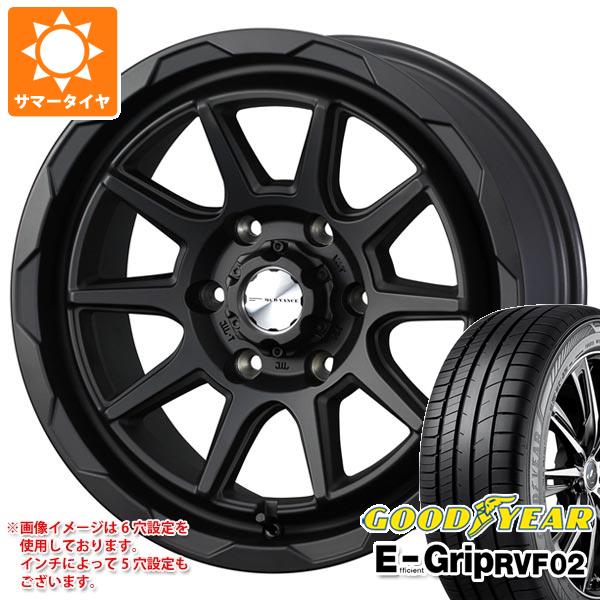 ニッサン T31エクストレイル用 サマータイヤ グッドイヤー エフィシエントグリップ RVF02 215/65R16 98H マッドヴァンス06 7.0-16 タイヤホイール4本セット