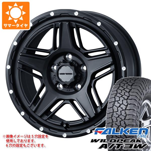 サマータイヤ 265/70R17 121/118R ファルケン ワイルドピーク A/T3W マッドヴァンス07 8.0-17 タイヤホイール4本セット