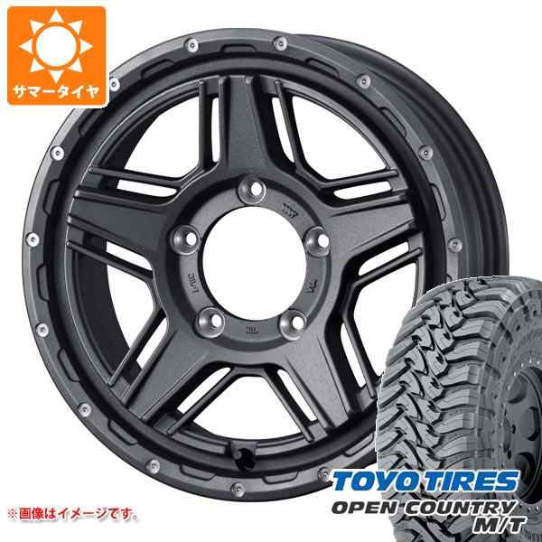 ジムニー JB64W用 サマータイヤ トーヨー オープンカントリー M/T LT225/75R16 103/100Q ホワイトレター マッドヴァンス07 5.5-16 タイヤの通販は