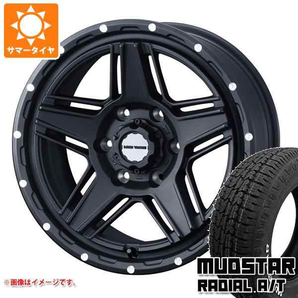 ハイエース 200系用 サマータイヤ マッドスター ラジアル A/T 215/65R16C 109/107L ホワイトレター マッドヴァンス07 6.5-16 タイヤホイール4本セットの通販は