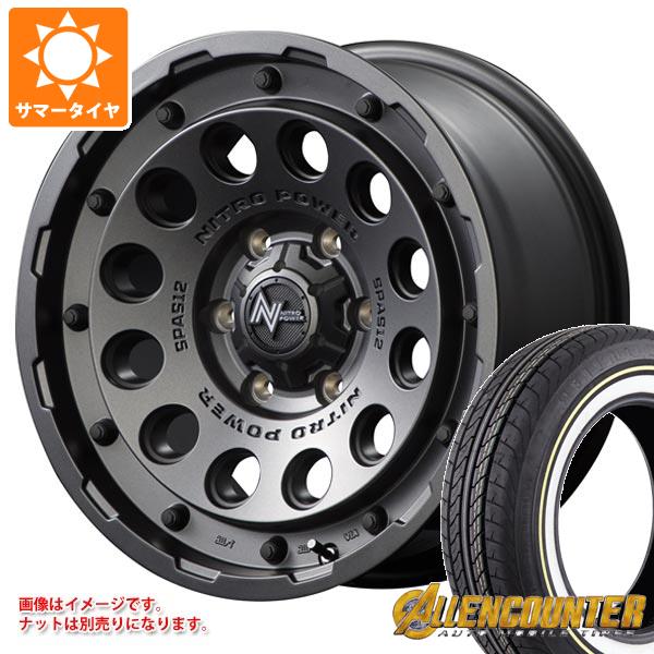 ハイエース 200系用 サマータイヤ オーレンカウンター クラシックオーバル 215/65R16C 109/107T ホワイト/イエローリボン ナイトロパワーの通販は