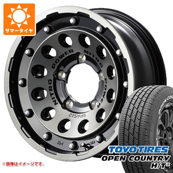 スズキ ジムニーノマド JC74W用 2026年製 サマータイヤ トーヨー オープンカントリー H/T2 215/70R16 100H ホワイトレター ナイトロパワー H12 ショットガン 6.0-16 タイヤホイール4本セット 107,580円