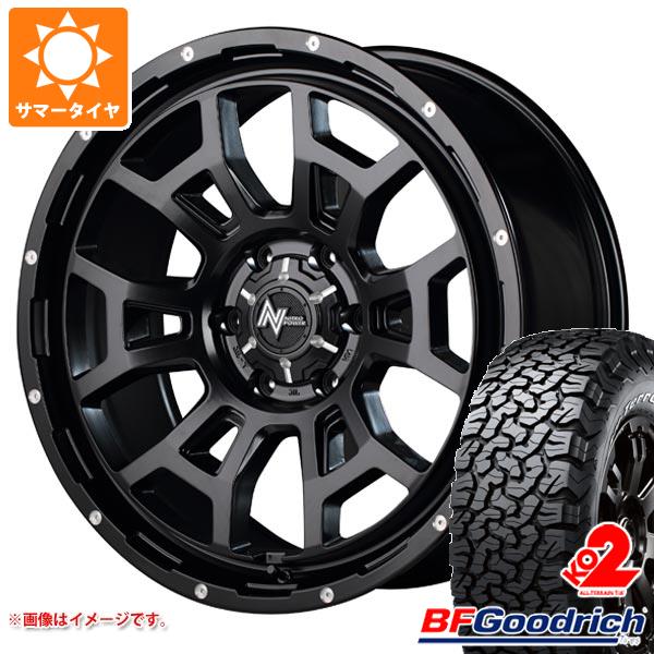 ランドクルーザー プラド 150系用 サマータイヤ BFグッドリッチ オールテレーンT/A KO2 LT275/55R20 115/112S ブラックレター ナイトロパワー H6 スラッグ 8.5-20 タイヤホイール4本セットの通販は