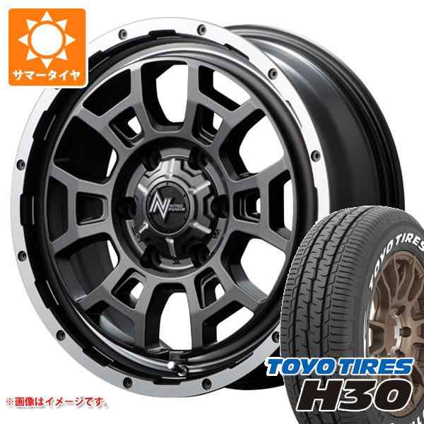 NV350キャラバン E26用 サマータイヤ トーヨー H30 215/60R17 C 109/107R ホワイトレター ナイトロパワー H6  スラッグ 6.5-17 タイヤホイの通販はau PAY マーケット - タイヤ1番 | au PAY マーケット－通販サイト