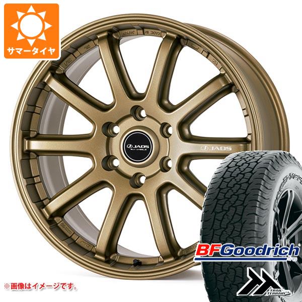 トヨタ ランドクルーザー300用 サマータイヤ BFグッドリッチ トレールテレーンT/A 265/65R18 114T アウトラインホワイトレター ジャオス トライブ クロス 8.5-18 タイヤホイール4本セット