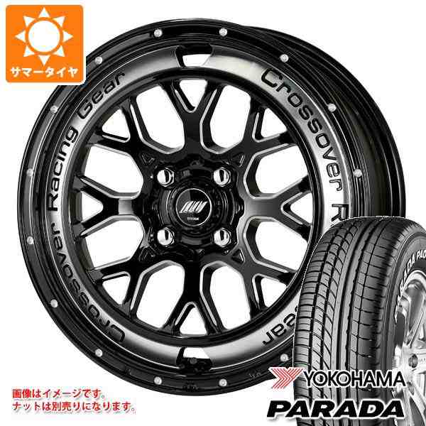 サマータイヤ 165/55R14 95/93N ヨコハマ パラダ PA03 ブラックレター ワーク クラッグ CKV 4.5-14 タイヤホイール4本セットの通販は