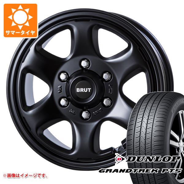 トライトン LC2T用 サマータイヤ ダンロップ グラントレック PT5 265/65R17 112H ブルート BR-44 7.5-17 タイヤホイール4本セットの通販は