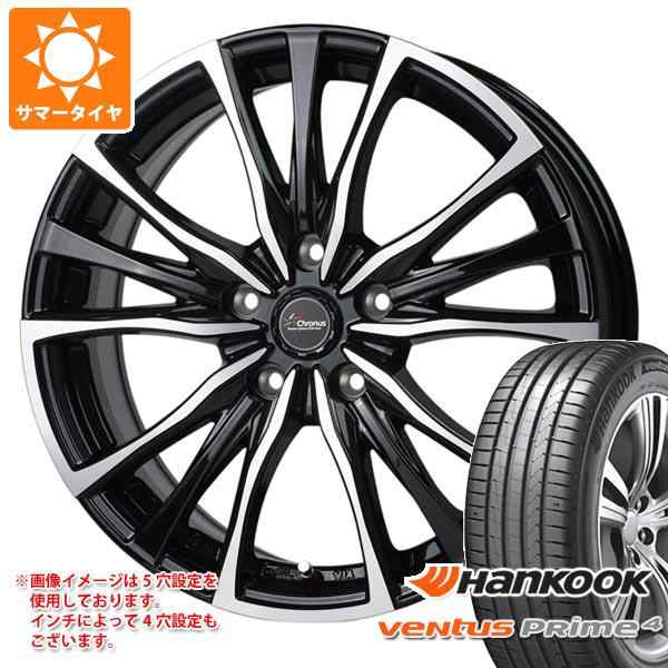 サマータイヤ 225/45R17 94W XL ハンコック ベンタス プライム4 K135 クロノス CH-110 7.0-17 タイヤホイール4本セットの通販は
