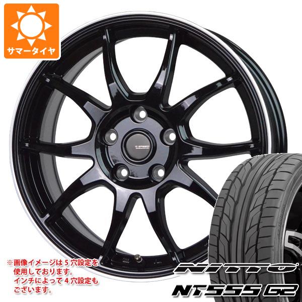 サマータイヤ 215/45R17 91W XL ニットー NT555 G2 ジースピード P-06 7.0-17 タイヤホイール4本セットの通販は