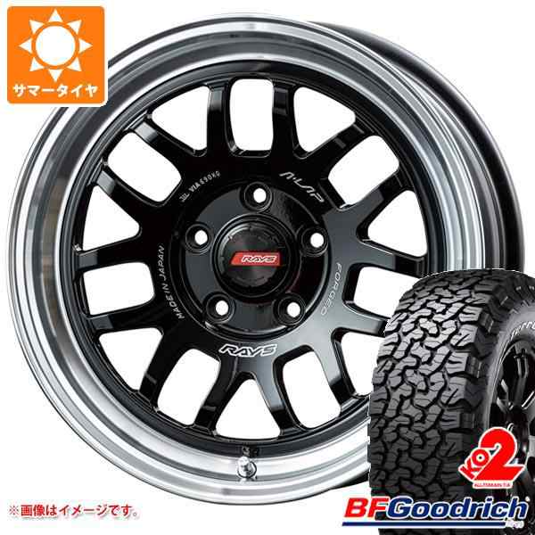 デリカD:5用 サマータイヤ BFグッドリッチ オールテレーンT/A KO2 LT225/75R16 115/112S ホワイトレター レイズ  エーラップ 07X 7.0-16 の通販はau PAY マーケット タイヤ1番 au PAY マーケット－通販サイト