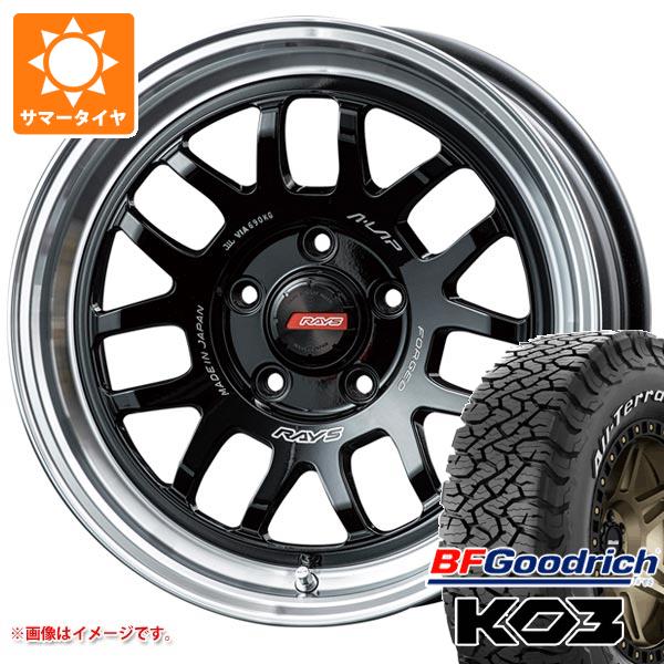 2026年製 サマータイヤ 225/70R16 102/99S BFグッドリッチ オールテレーンT/A KO3 ホワイトレター レイズ エーラップ 07X 7.0-16 タイヤホイール4本セット
