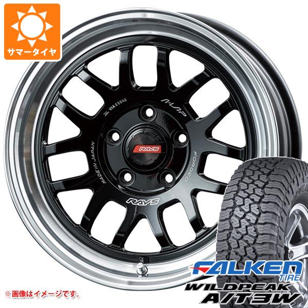 サマータイヤ 225/75R16 115/112Q ファルケン ワイルドピーク A/T3W レイズ エーラップ 07X 7.0-16 タイヤホイール4本セット 152,050円