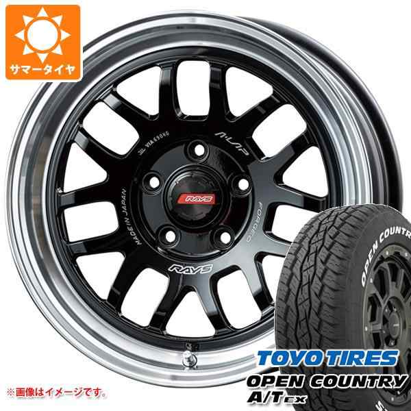 に初値下げ！ OPEN COUNTRY アウトランダー GF/GG系用 2023年製 サマータイヤ トーヨー オープンカントリー A/T EX  215/70R16 100H ホワイトレター デルタフォース オーバル 7.0-16