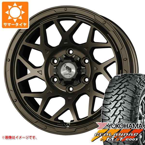ハイエース 200系用 サマータイヤ ヨコハマ ジオランダー M/T G003 LT215/70R16 100/ 97Q スーパースター ロディオドライブ 8M モノ 6.5-の通販は 177,800円
