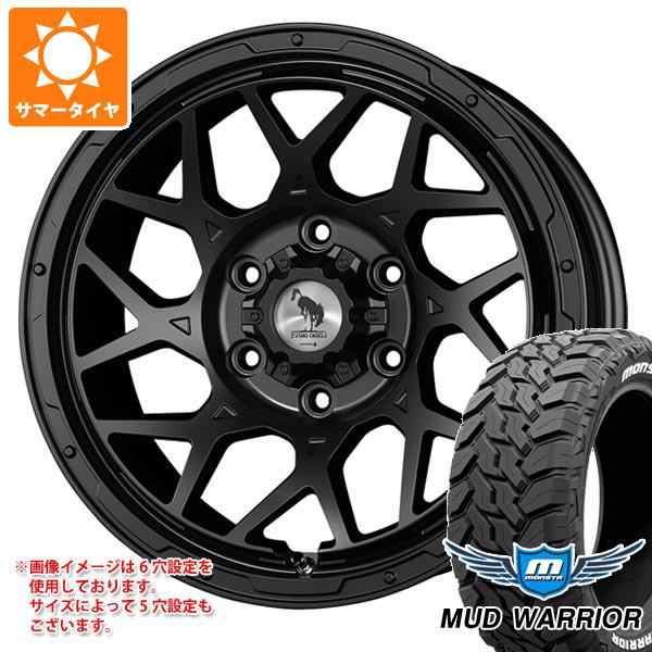 エクストレイル T32系用 サマータイヤ モンスタ マッドウォーリアー LT235/70R16 104/101Q ホワイトレター スーパースター ロディオドライブ 8M モノ 7.0-16 タイヤホイール4本セットの通販は