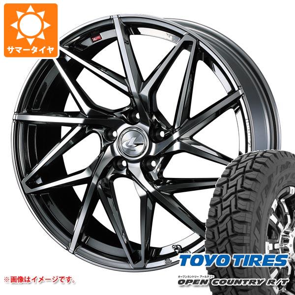 サマータイヤ 155/65R14 75Q トーヨー オープンカントリー R/T ブラックレター レオニス IT 4.5-14 タイヤホイール4本セットの通販は