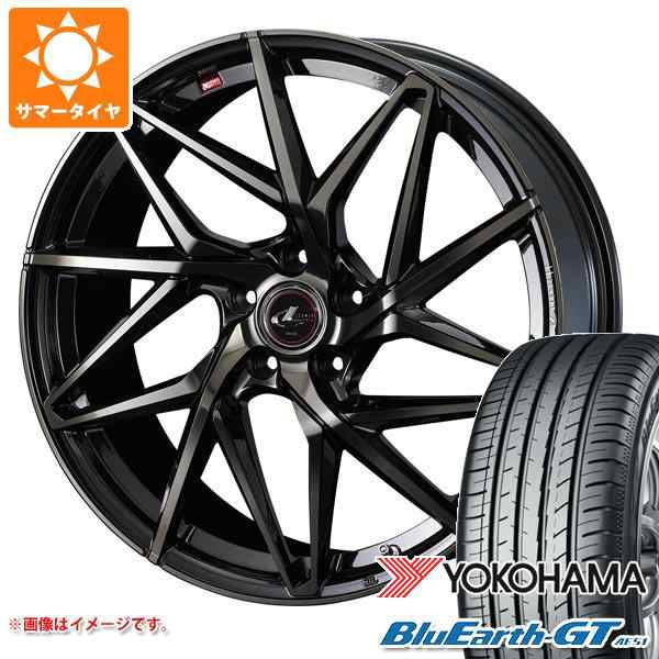 シャイニングゴールデン WEDS サマータイヤ 225/35R19 88W XL ダンロップ ルマン5 LM5+ レオニス WX 7.5-19 