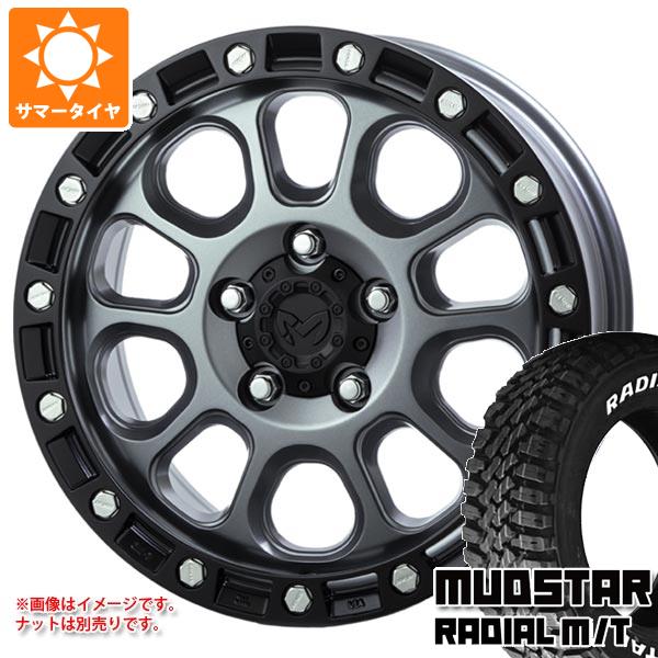 サマータイヤ 215/70R16 100T マッドスター ラジアル M/T ホワイトレター MKW M204 7.0-16 タイヤホイール4本セット 107,525円