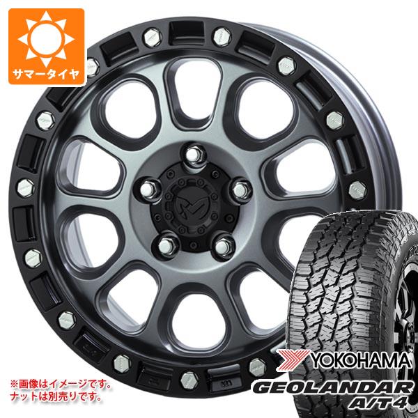 2026年製 サマータイヤ 235/70R16 106T ヨコハマ ジオランダー A/T4 G018 アウトラインホワイトレター MKW M204 7.0-16 タイヤホイール4本セット