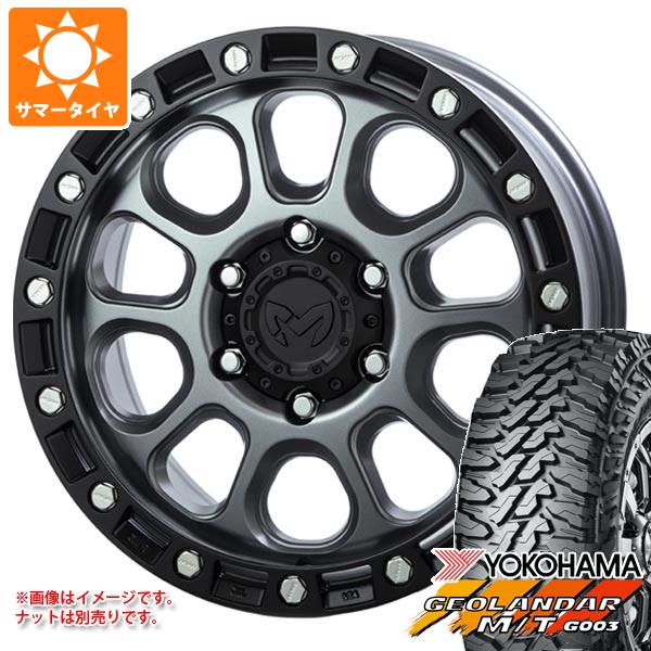 FJクルーザー 10系用 サマータイヤ ヨコハマ ジオランダー M/T G003 LT265/70R17 121/118Q MKW M204 8.0-17 タイヤホイール4本セットの通販は