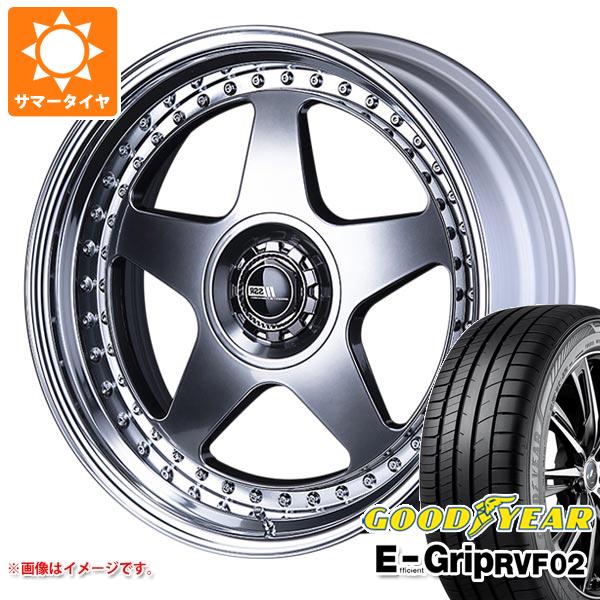 サマータイヤ 215/45R18 93W XL グッドイヤー エフィシエントグリップ RVF02 SSR プロフェッサー SP6 アンダー 7.5-18 タイヤホイール4本セット