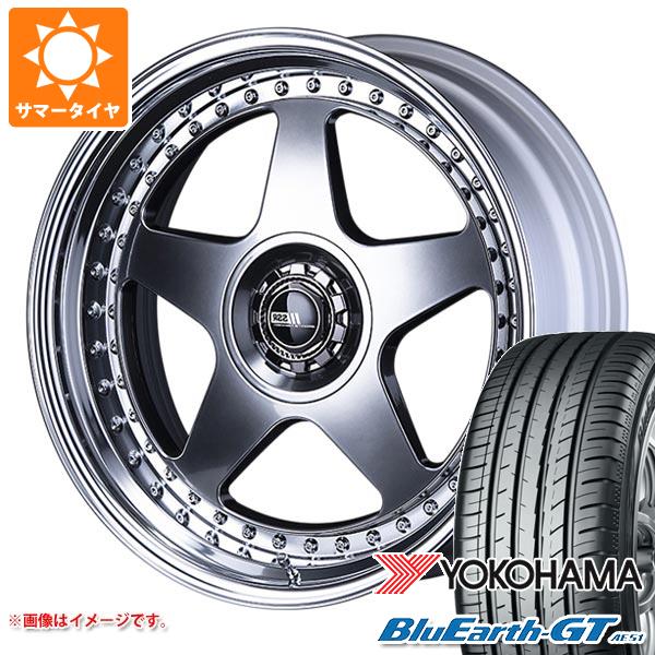 サマータイヤ 225/50R18 95W ヨコハマ ブルーアースGT AE51 SSR プロフェッサー SP6 アンダー 8.0-18 タイヤホイール4本セット