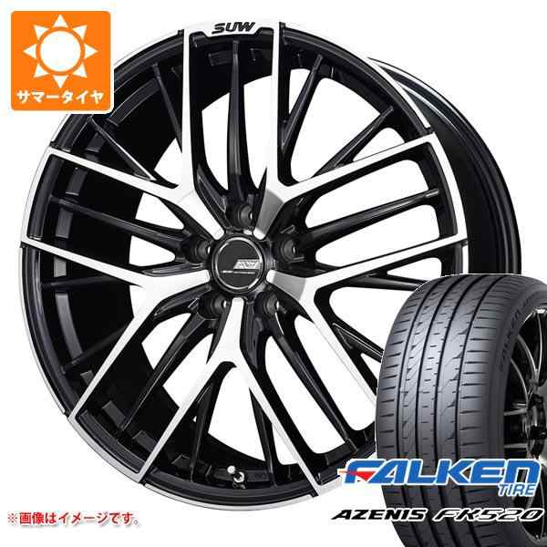 245/45R19 夏タイヤ ホイール4本セット FALKEN アゼニス FK520L (5/114 ...