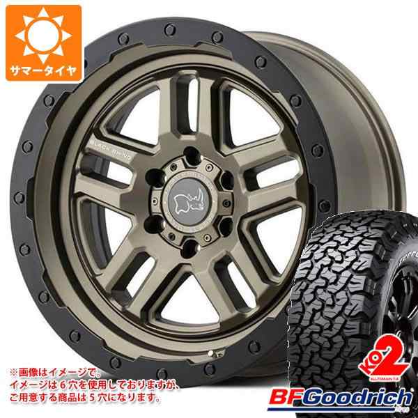 ジープ ラングラー JK/JL系用 サマータイヤ BFグッドリッチ オールテレーンT/A KO2 LT265/70R17 121/118S  ホワイトレター ブラックライノの通販はau PAY マーケット - タイヤ1番 | au PAY マーケット－通販サイト