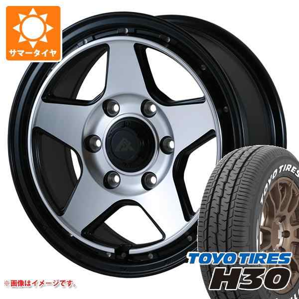 ハイエース 200系用 サマータイヤ トーヨー H30 215/65R16 C 109/107R ホワイトレター ドゥオール フェニーチェ クロス  XC5 6.5-16 タイの通販はau PAY マーケット タイヤ1番 au PAY マーケット－通販サイト