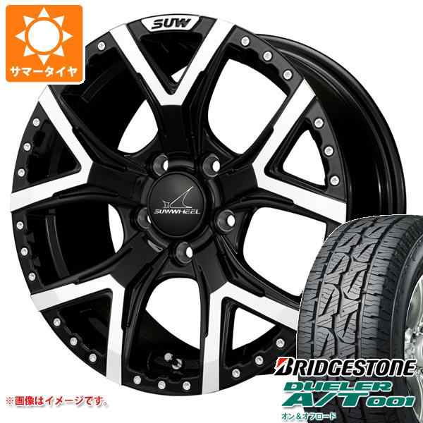 本物保証新品 サマータイヤ 225/70R16 103S ブリヂストン デューラー A/T 001 アウトラインホワイトレター マッドヴァンス07  7.0-16 タイヤ1番 通販 PayPayモール