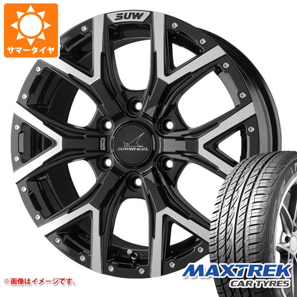 ランドクルーザー プラド 150系用 サマータイヤ マックストレック フォルティス T5 265/50R20 111V XL クライメイト フォルテ 8.5-20 タイヤホイール4本セット 146,500円