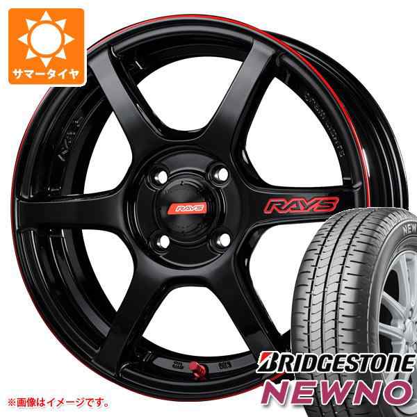2024年製 サマータイヤ 165/60R15 77H ブリヂストン ニューノ レイズ グラムライツ 57C6 タイムアタックエディション 5.0-15 タイヤホイの通販は 145,000円
