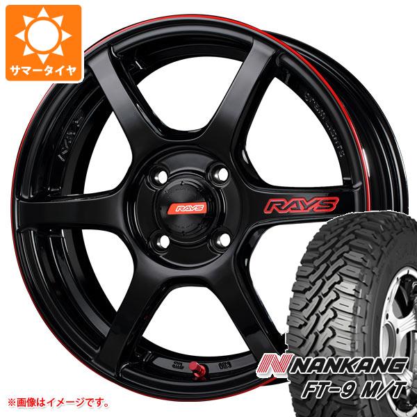 サマータイヤ 165/60R15 77S ナンカン FT-9 M/T ブラックレター レイズ グラムライツ 57C6 タイムアタックエディション 5.0-15 タイヤホの通販は