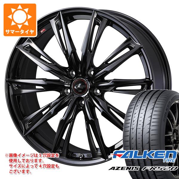サマータイヤ 245/40R20 99Y XL ファルケン アゼニス FK520L レオニス GX 8.5-20 タイヤホイール4本セット