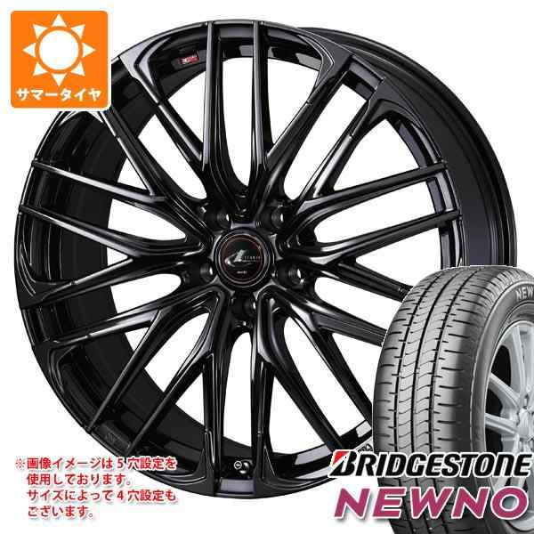 トレフォイル WEDS サマータイヤ 225/50R18 95V ブリヂストン ニューノ レオニス VR 8.0-18 