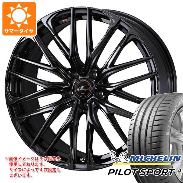 サマータイヤ 235/40R19 (96Y) XL ミシュラン パイロットスポーツ4 レオニス SK 8.0-19 タイヤホイール4本セット 154,600円