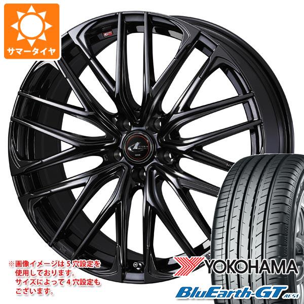 サマータイヤ 245/40R19 98W XL ヨコハマ ブルーアースGT AE51 レオニス SK 8.0-19 タイヤホイール4本セット