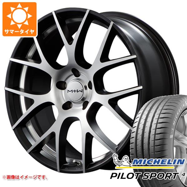 テスラ モデル3用 サマータイヤ ミシュラン パイロットスポーツ4 235/45ZR18 (98Y) XL MTW TW027 タイヤホイール4本セットの通販は 147,250円