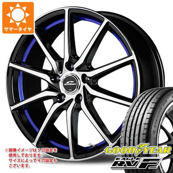 サマータイヤ 215/55R18 99V XL グッドイヤー イーグル RV-F シュナイダー RX810 7.0-18 タイヤホイール4本セットの通販は